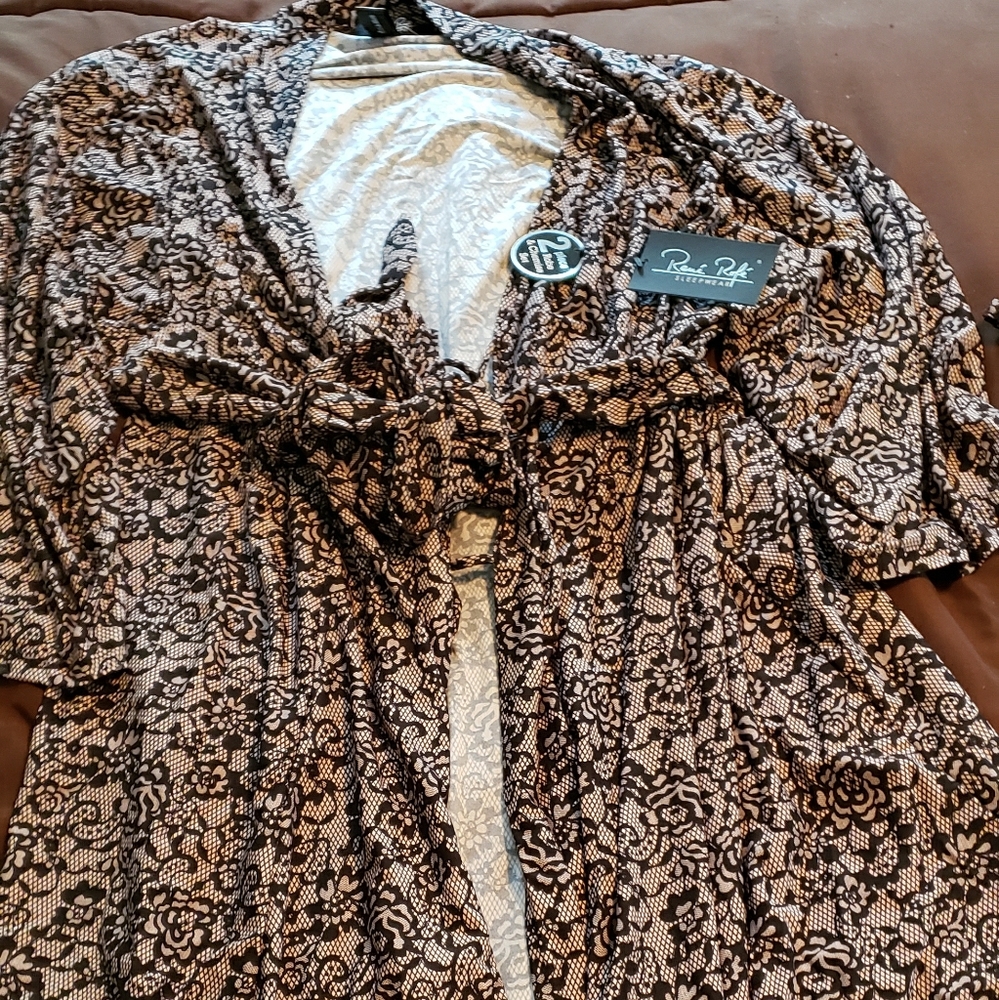 Robe and nightgown